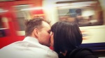 Kissing in the Underground stylespygirl london